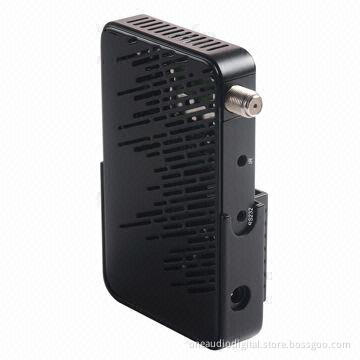 MPEG-4 DVB-S Receiver, Signal Lever and Quality Indicator, JPG/MP3/AVI Supported